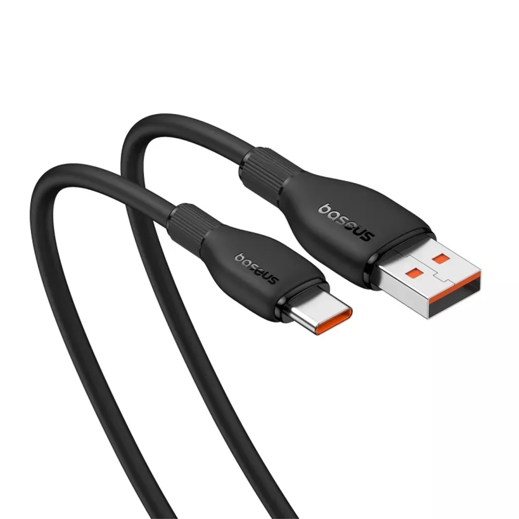 Kabel za podatke in polnjenje USB-A - USB-C Baseus Pudding, 100W, 1.2m, Črn P10355703111-00