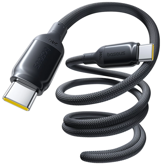 USB-C podatkovni in polnilni kabel - USB-C Baseus PicoGo II, 240W, 2m, Črn E0423301