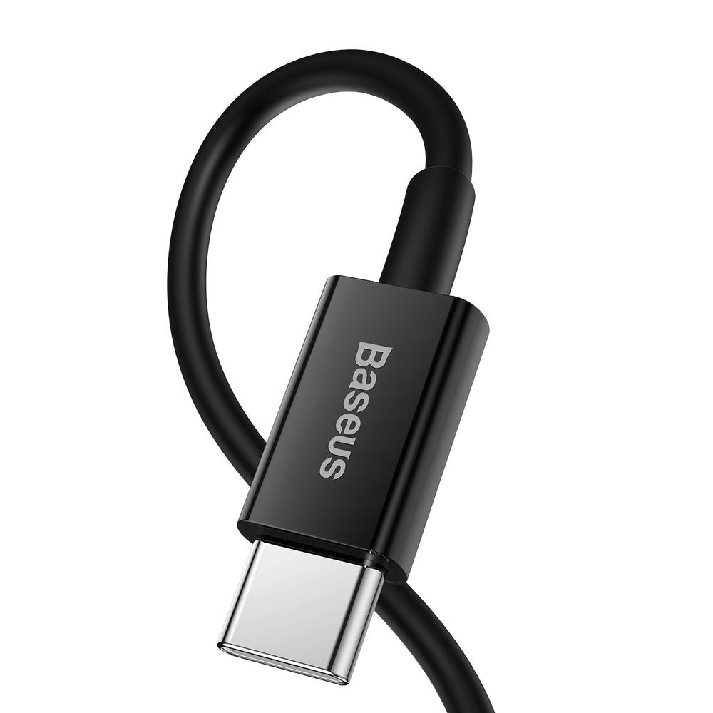 USB-C podatkovni in polnilni kabel - Lightning Baseus Superior Series, 20W, 1m, Črn CATLYS-A01