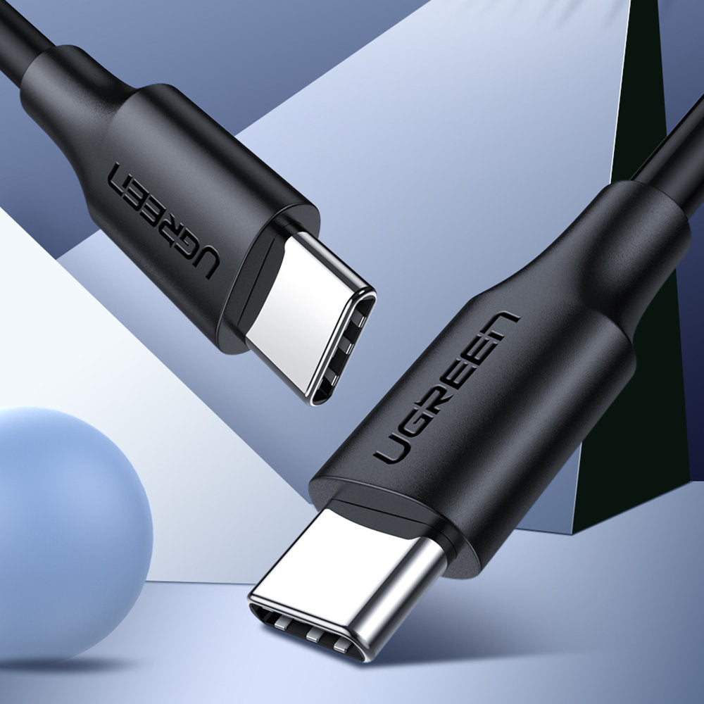 Kabel za podatke in polnjenje USB-C - USB-C UGREEN US286, 60W, 1.5m, črn