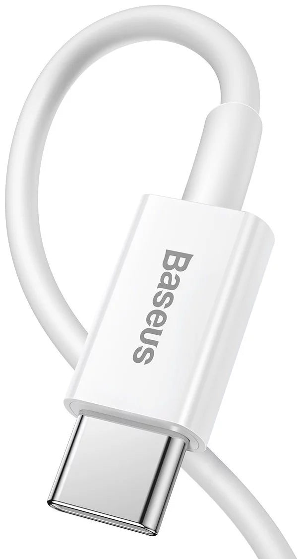 Kabel za podatke in polnjenje USB-C - Lightning Baseus Superior Series, 20W, 1.5m, Bel CATLYS-B02