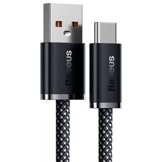 Kabel za podatke in polnjenje USB-A - USB-C Baseus Dynamic Series, 100W, 2m, siv CALD000716