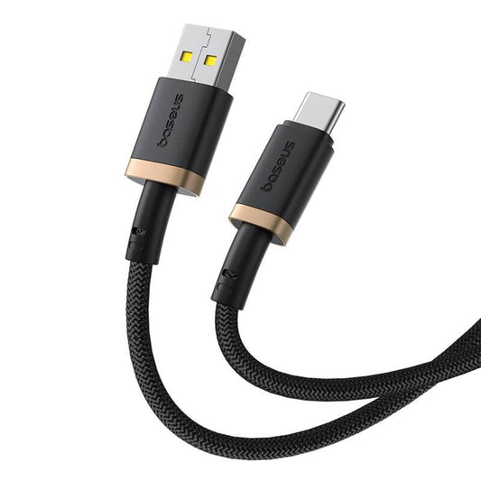 Kabel za podatke in polnjenje USB-A - USB-C Baseus Dura Series, 60W, 2m, Zlat P10377802U01-02