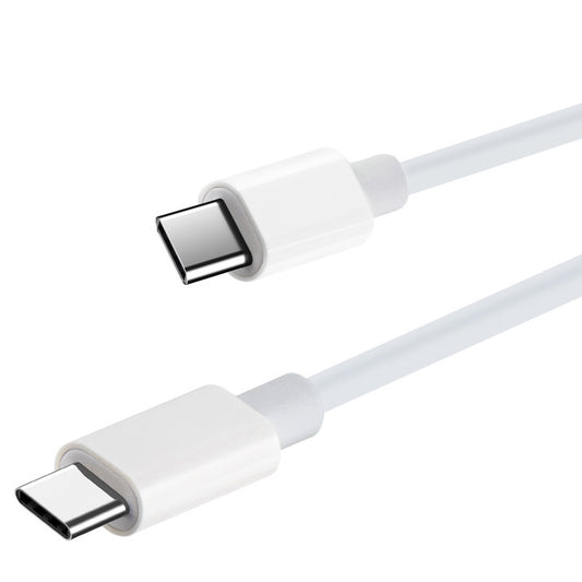 Kabel za podatke in polnjenje USB-C - USB-C MaXlife MXUC-05, 100W, 1m, Bel