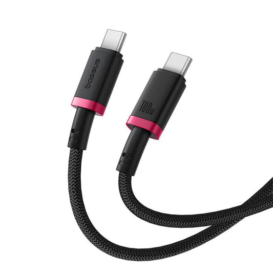 Kabel za podatke in polnjenje USB-C - USB-C Baseus Dura Series, 100W, 2m, Rdeč P10377803U01-02