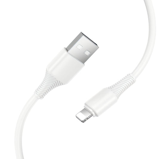 Kabel za podatke in polnjenje USB-A - Lightning HOCO X120, 18W, 1m, Bel