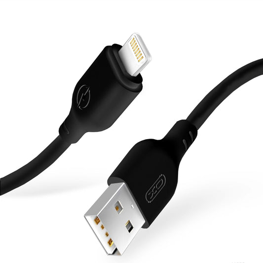 Kabel za podatke in polnjenje USB-A - Lightning XO Design NB103, 18W, 2m, črn