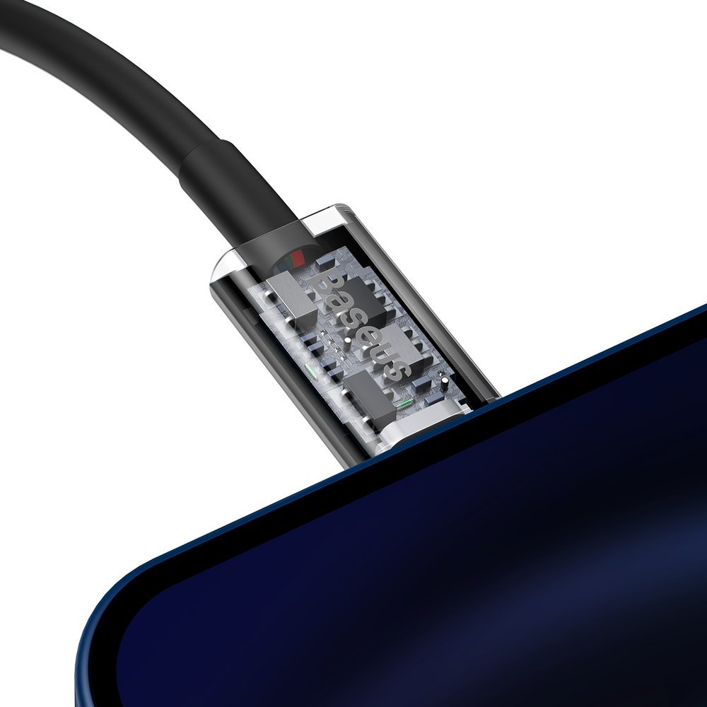 USB-C podatkovni in polnilni kabel - Lightning Baseus Superior Series, 20W, 1m, Črn CATLYS-A01