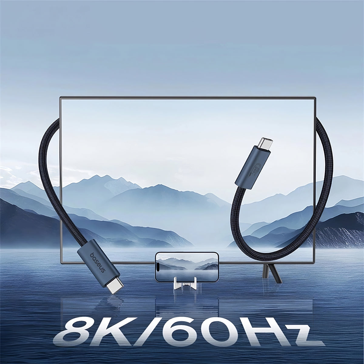 Kabel za podatke in polnjenje USB-C - USB-C Baseus Flash Series II, 240W, 1m, črn P10311803111-00