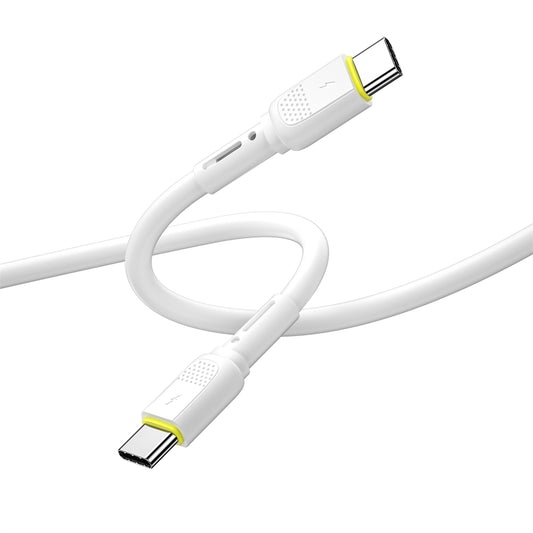 Kabel za podatke in polnjenje USB-C - USB-C WiWu Wi-C034, 60W, 1.2m, Bel