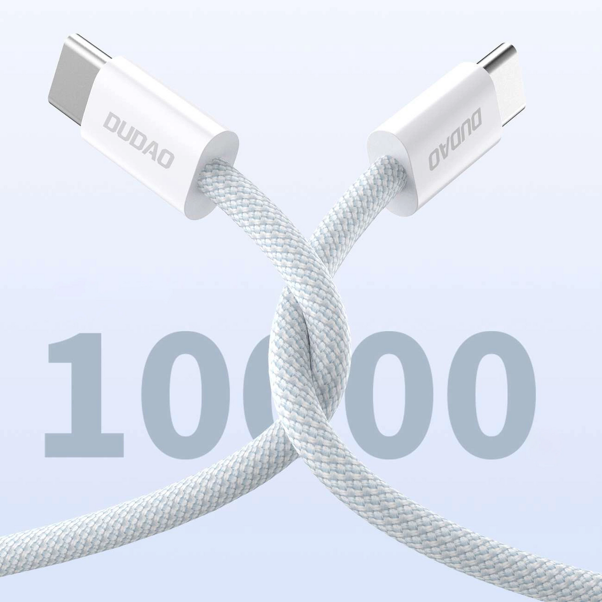 USB-C podatkovni in polnilni kabel - USB-C Dudao L6C, 30W, 1m, modra