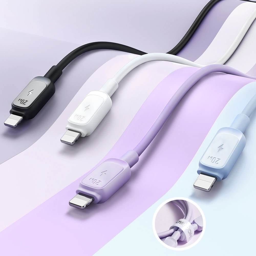Kabel za podatke in polnjenje USB-C - Lightning Joyroom S-A14, 30W, 1.2m, Bel