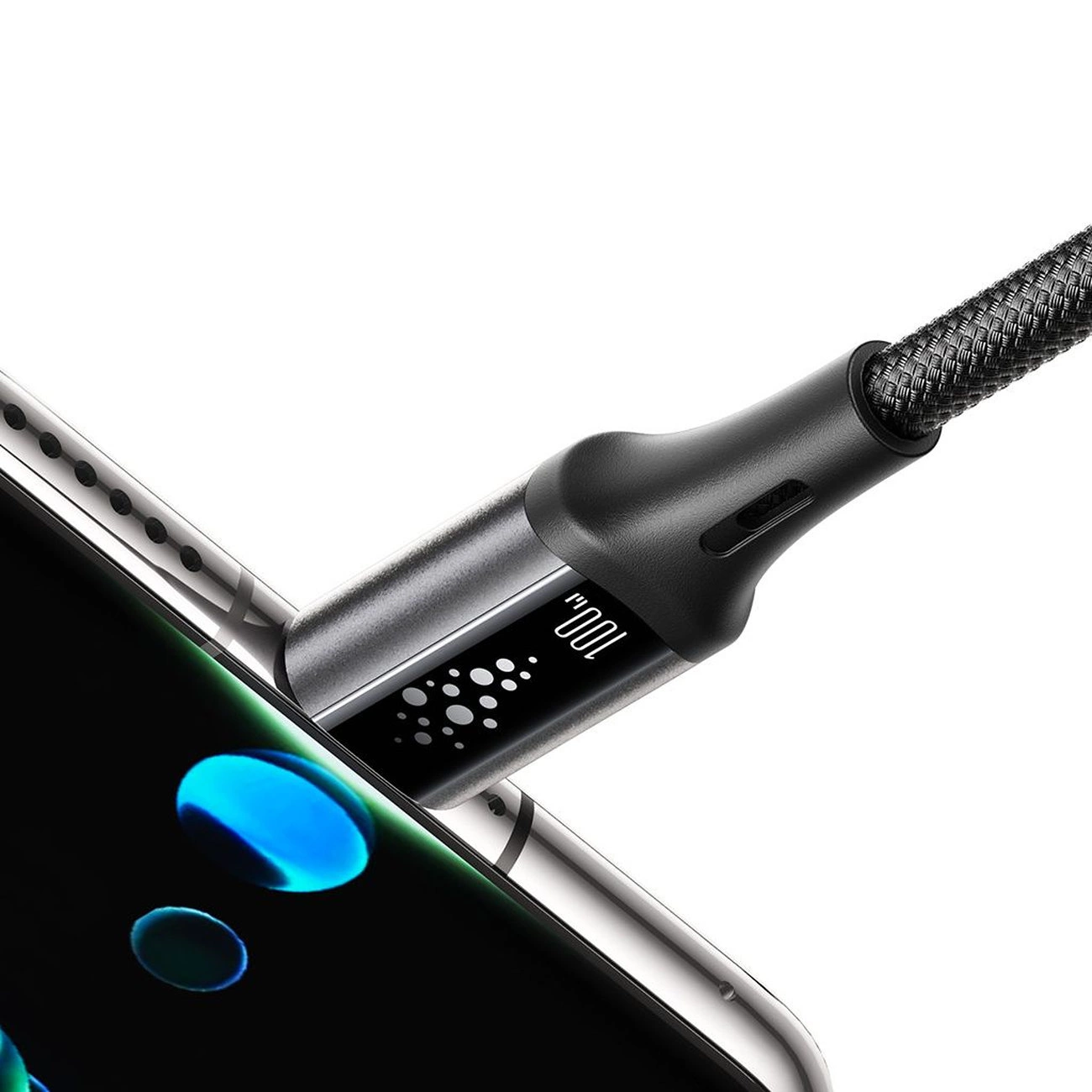 Kabel za prenos podatkov in polnjenje USB-C - USB-C Joyroom S-A60 StarTalk, 100W, 1.2m, črn