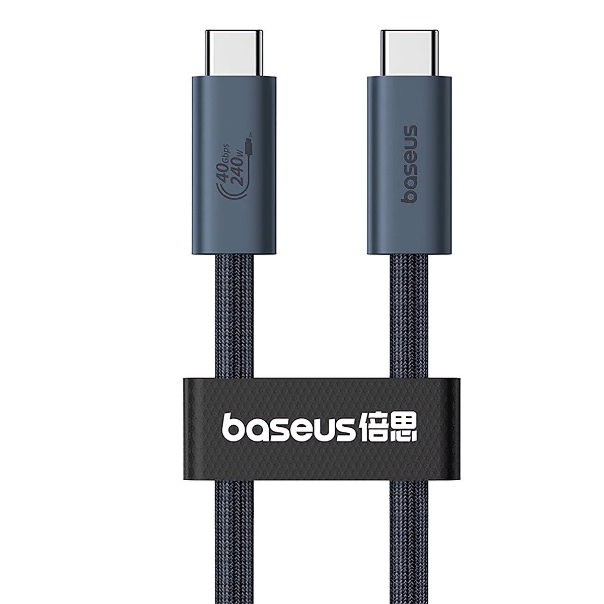 Kabel za podatke in polnjenje USB-C - USB-C Baseus Flash Series II, 240W, 1m, črn P10311803111-00