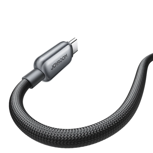 Kabel za prenos podatkov in polnjenje USB-A - USB-C Joyroom S-A55 StarFlight Display, 66W, 1.2m, črn