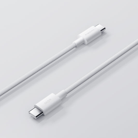 Kabel za podatke in polnjenje USB-C - USB-C Xiaomi, 60W, 1m, Bel BHR0878GL