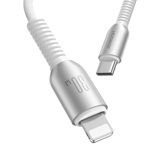 Podatkovni in polnilni kabel USB-C - Lightning Joyroom S-A51, 30W, 1.2m, Siv
