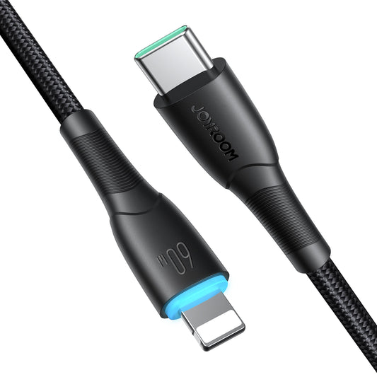 Kabel za podatke in polnjenje USB-C - USB-C Joyroom S-A32, 60W, 1m, črn