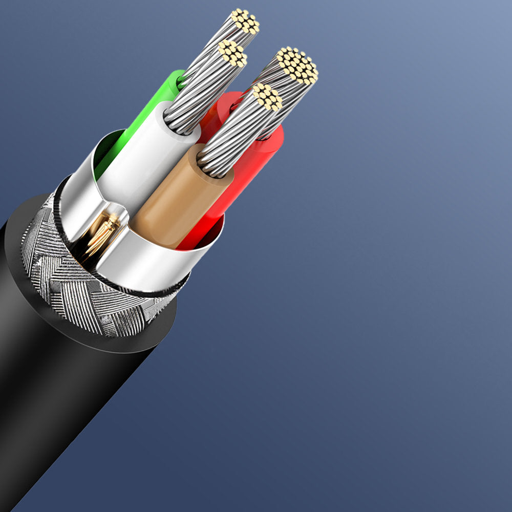 Kabel za prenos podatkov in polnjenje USB-C - USB-C UGREEN US286, 60W, 1m, črn