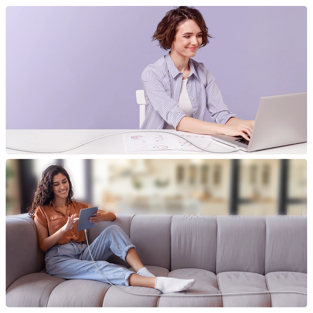 Kabel za podatke in polnjenje USB-C - Lightning Joyroom S-A14, 30W, 1.2m, Bel