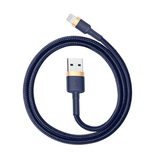 Kabel za podatke in polnjenje USB-A - Lightning Baseus Cafule, 18W, 1m, Modro Zlat CALKLF-BV3