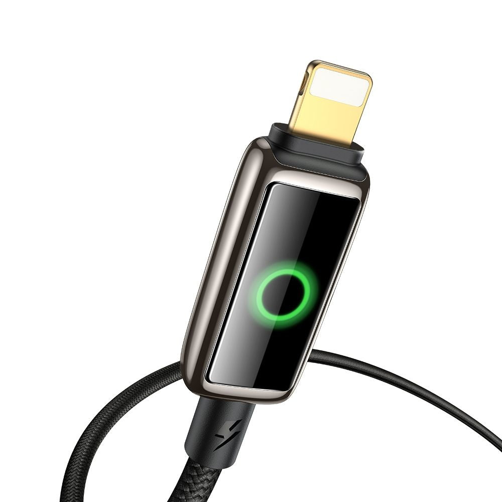 Kabel za podatke in polnjenje USB-A - Lightning McDodo CA-6590 Auto Power Off, 18W, 1.2m, črn