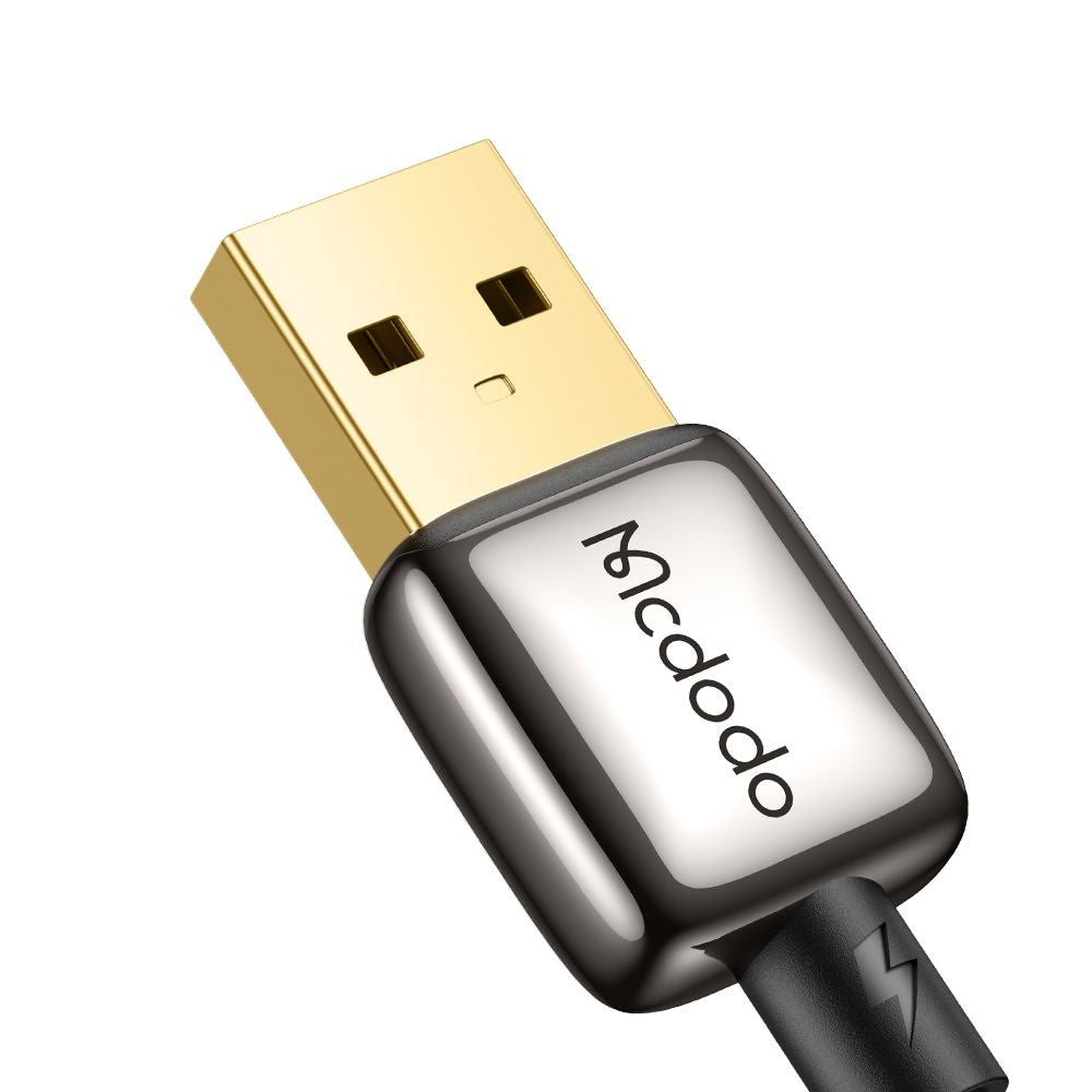 Kabel za podatke in polnjenje USB-A - Lightning McDodo CA-6590 Auto Power Off, 18W, 1.2m, črn