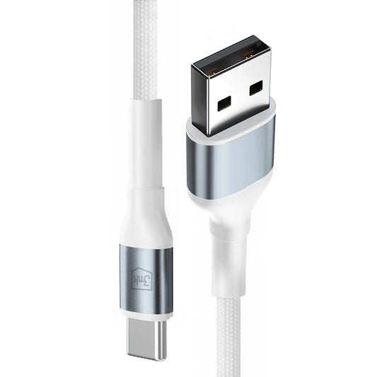 Kabel za podatke in polnjenje USB-A - USB-C 3MK Hyper N, 18W, 1m, Bel