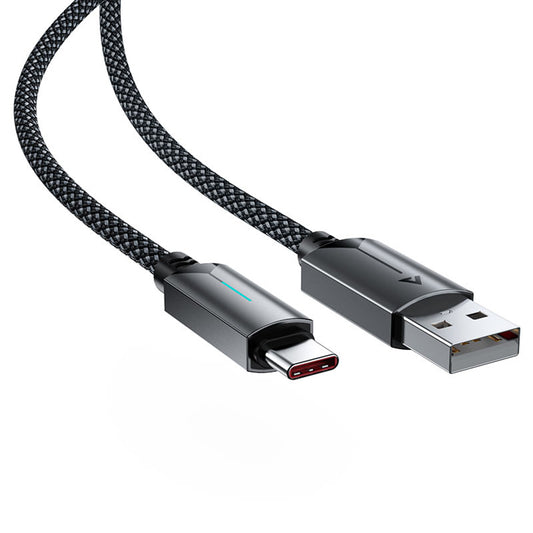 Kabel za podatke in polnjenje USB-A - USB-C Acefast C19-04, 18W, 1.2m, črn