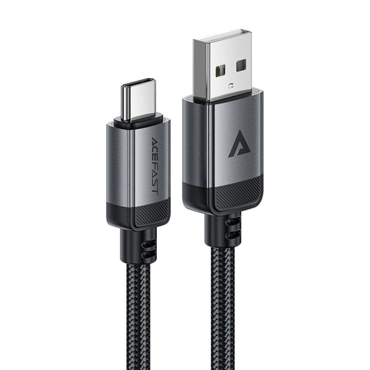 Kabel za podatke in polnjenje USB-A - USB-C Acefast C20-04, 18W, 1.2m, črn