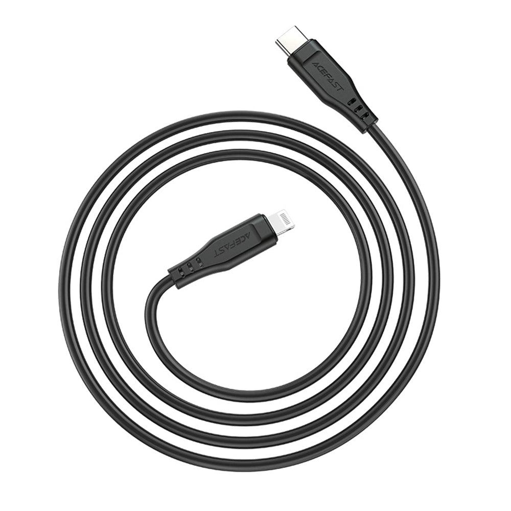 USB-C to Lightning Data and Charging Cable Acefast C3-01, 30W, 1.2m, White
