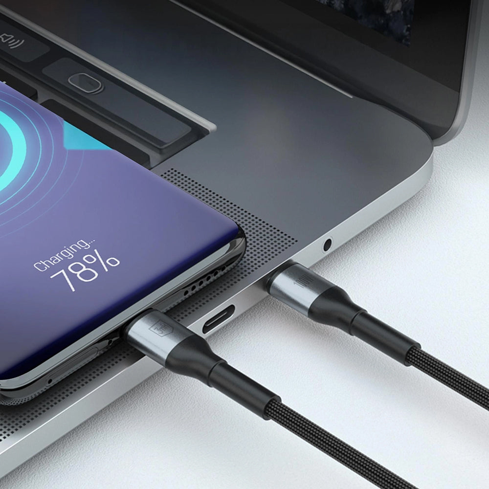Kabel za podatke in polnjenje USB-C - USB-C 3MK Hyper N, 100W, 1m, črn