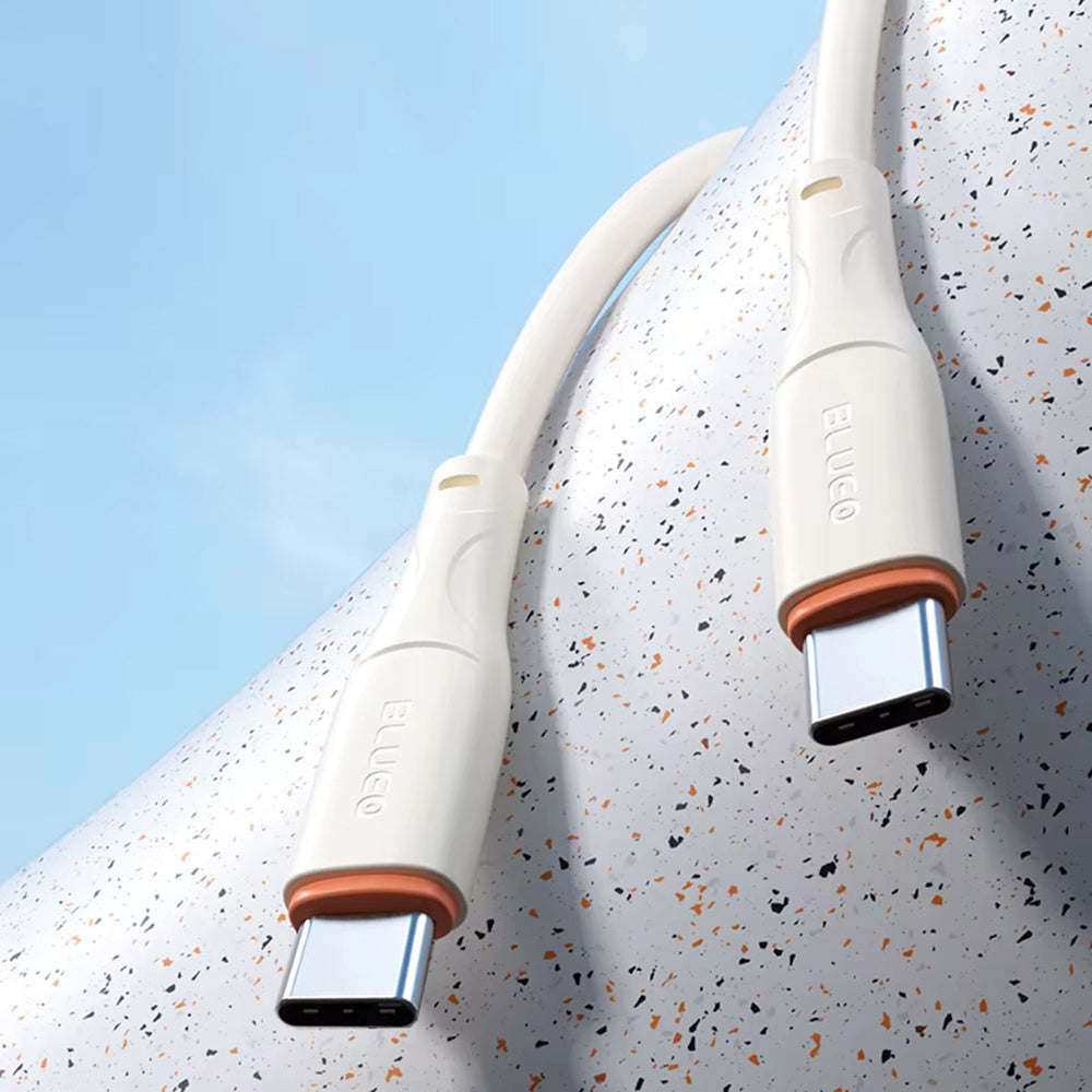 Kabel za podatke in polnjenje USB-C - USB-C Blueo Ape Legend, 100W, 1,5m, Oranžen.