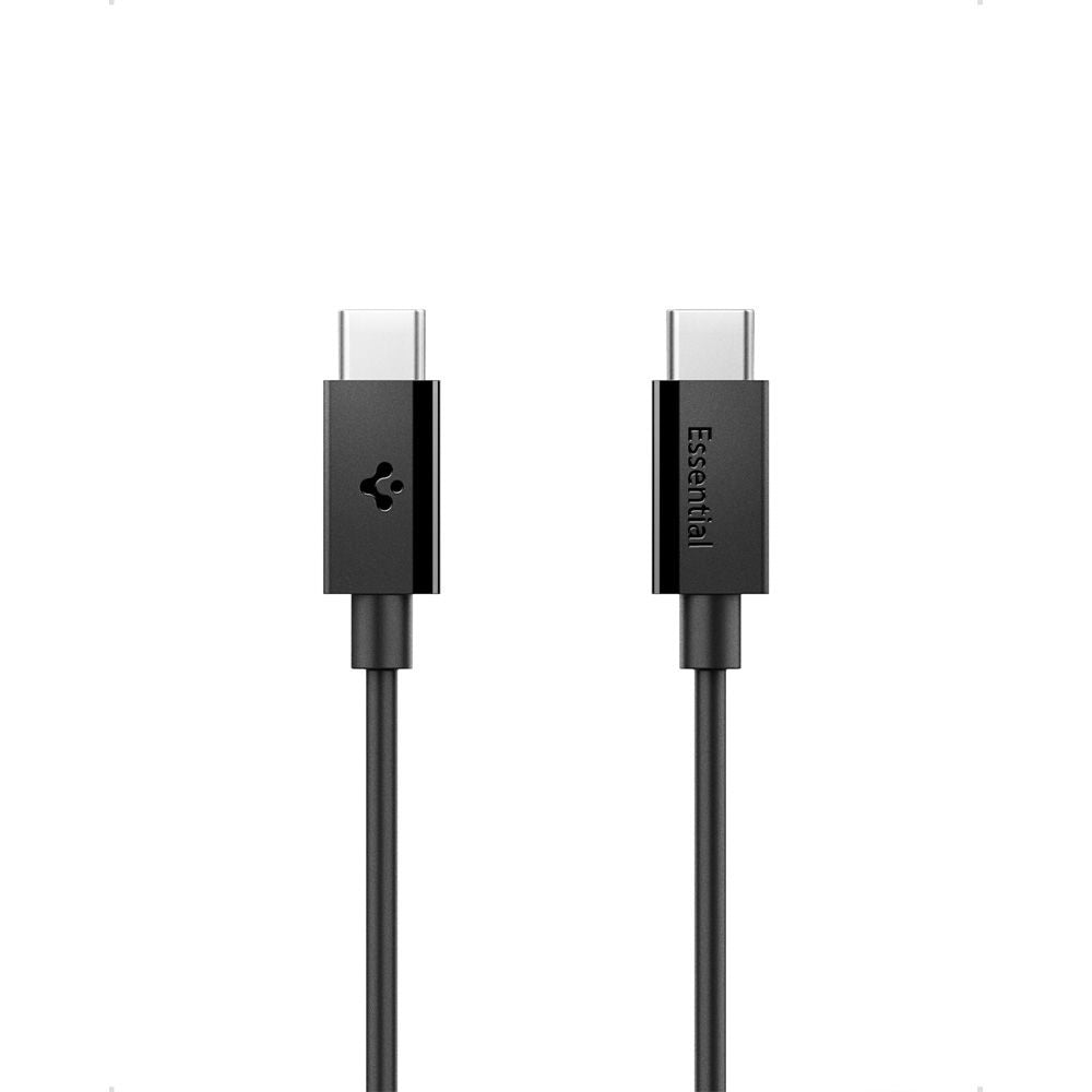 USB-C Data and Charging Cable - USB-C Spigen Essential, 60W, 2m, Black ACA08720