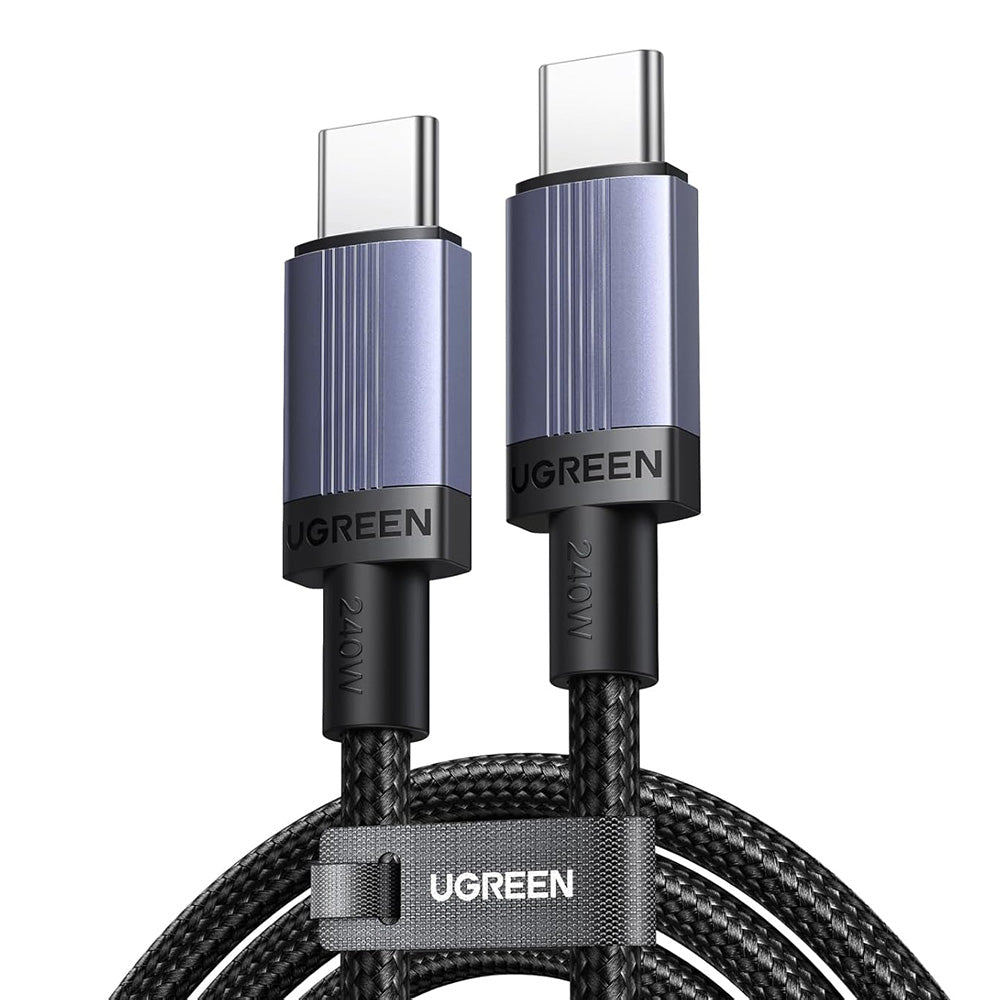 Kabel za podatke in polnjenje USB-C - USB-C UGREEN L532, 240W, 2m, Siv