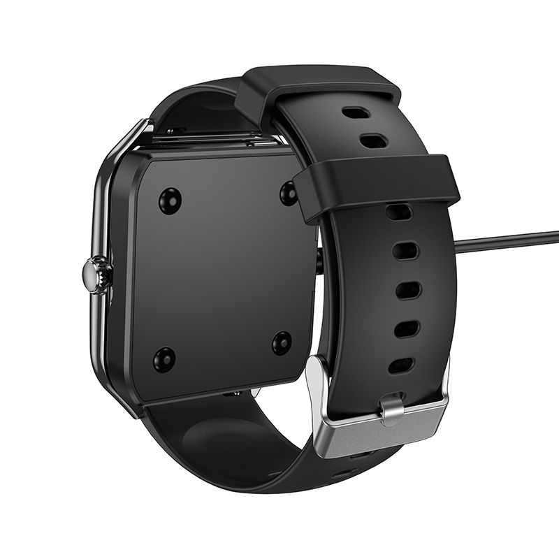 Polnilni kabel za pametno uro HOCO Y28, USB-A, črn