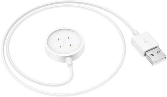 Polnilni kabel za pametno uro HOCO Y24, USB-A, Bel