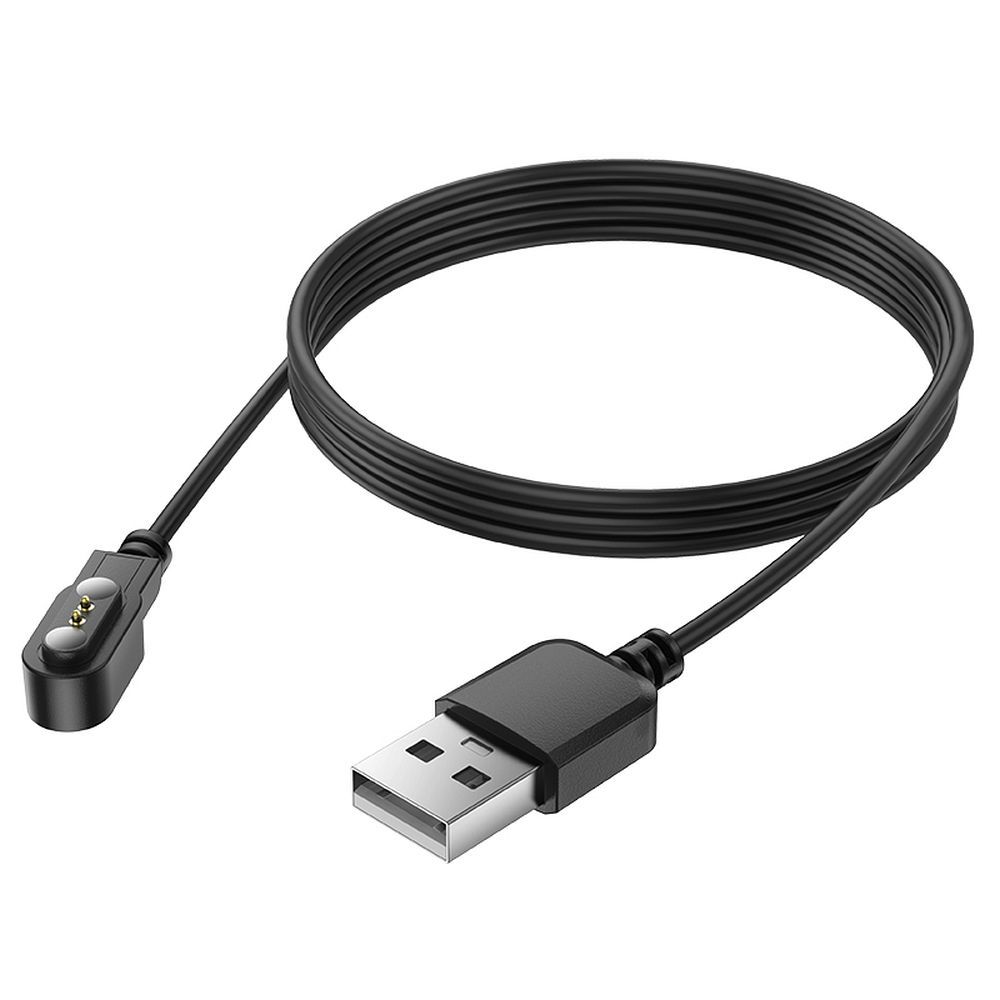 Polnilni kabel za pametno uro HOCO Y26 / Y27, USB-A, črn