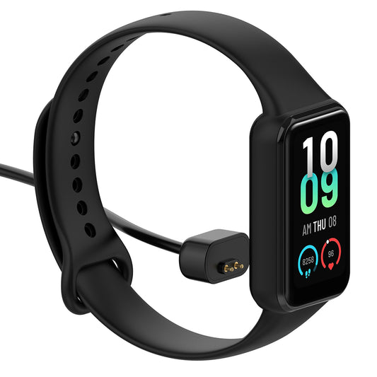 Polnilni kabel Techsuit THA5 za Amazfit Band 7, USB-A, Črn
