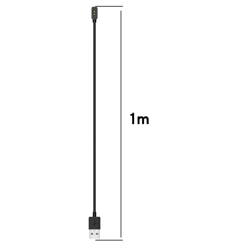 Polnilni kabel Techsuit TXC3 za Xiaomi Smart Band 8 Pro / 8, USB-A, črn