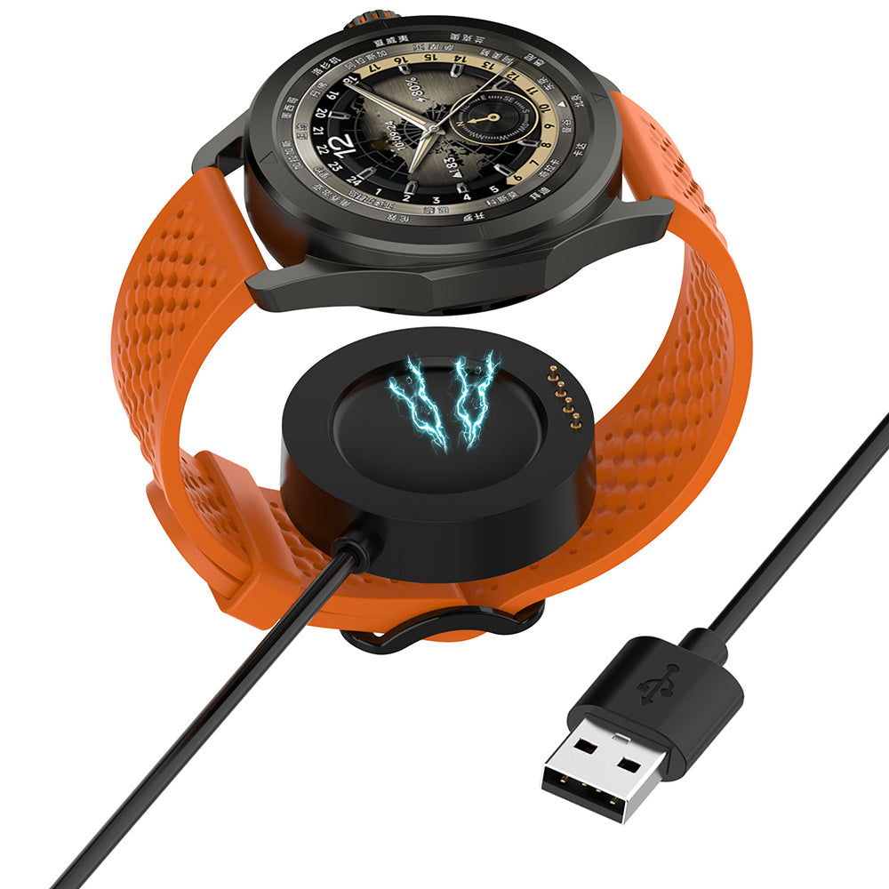 Polnilni kabel Techsuit TXC9 za Xiaomi Watch S4 Sport, USB-A, črn
