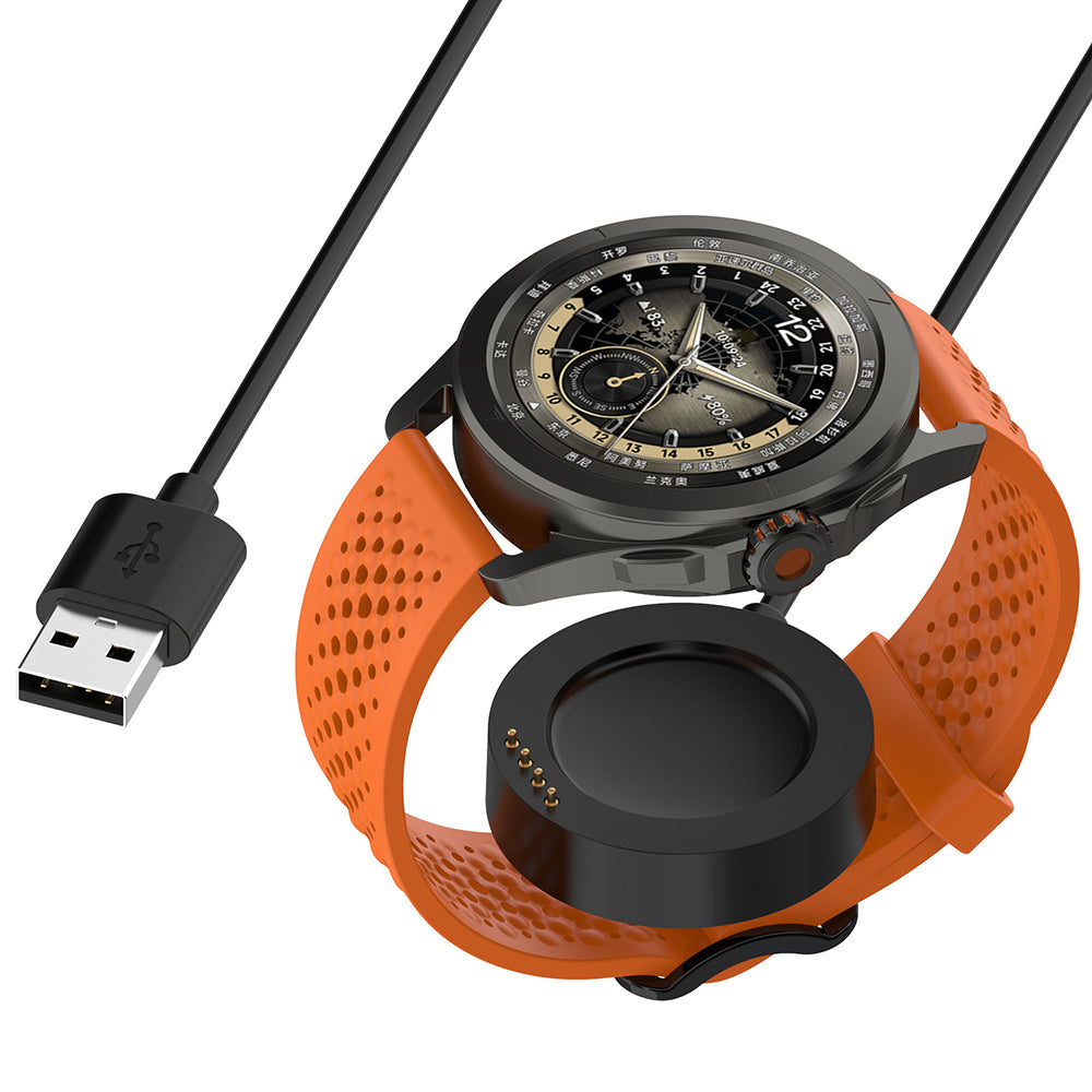 Polnilni kabel Techsuit TXC9 za Xiaomi Watch S4 Sport, USB-A, črn