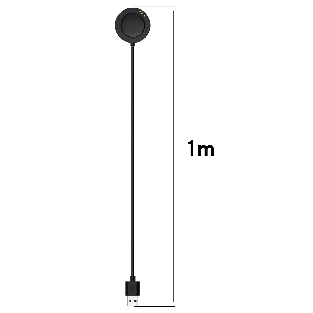Polnilni kabel Techsuit TXC9 za Xiaomi Watch S4 Sport, USB-A, črn