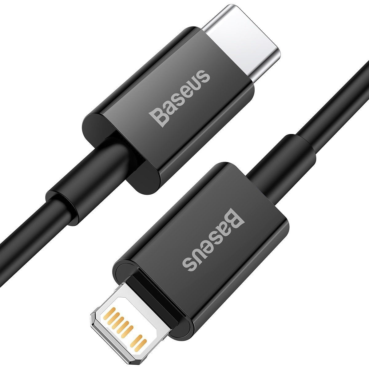 Baseus Superior Series USB-C - Lightning podatkovni in polnilni kabel, 20 W, 2 m, črn CATLYS-C01