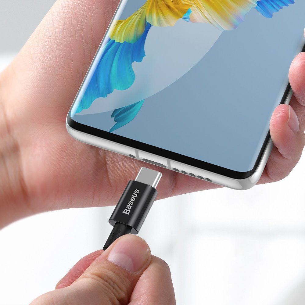 USB-C podatkovni in polnilni kabel - USB-C Baseus Superior Series, 100W, 2m, črn CATYS-C01