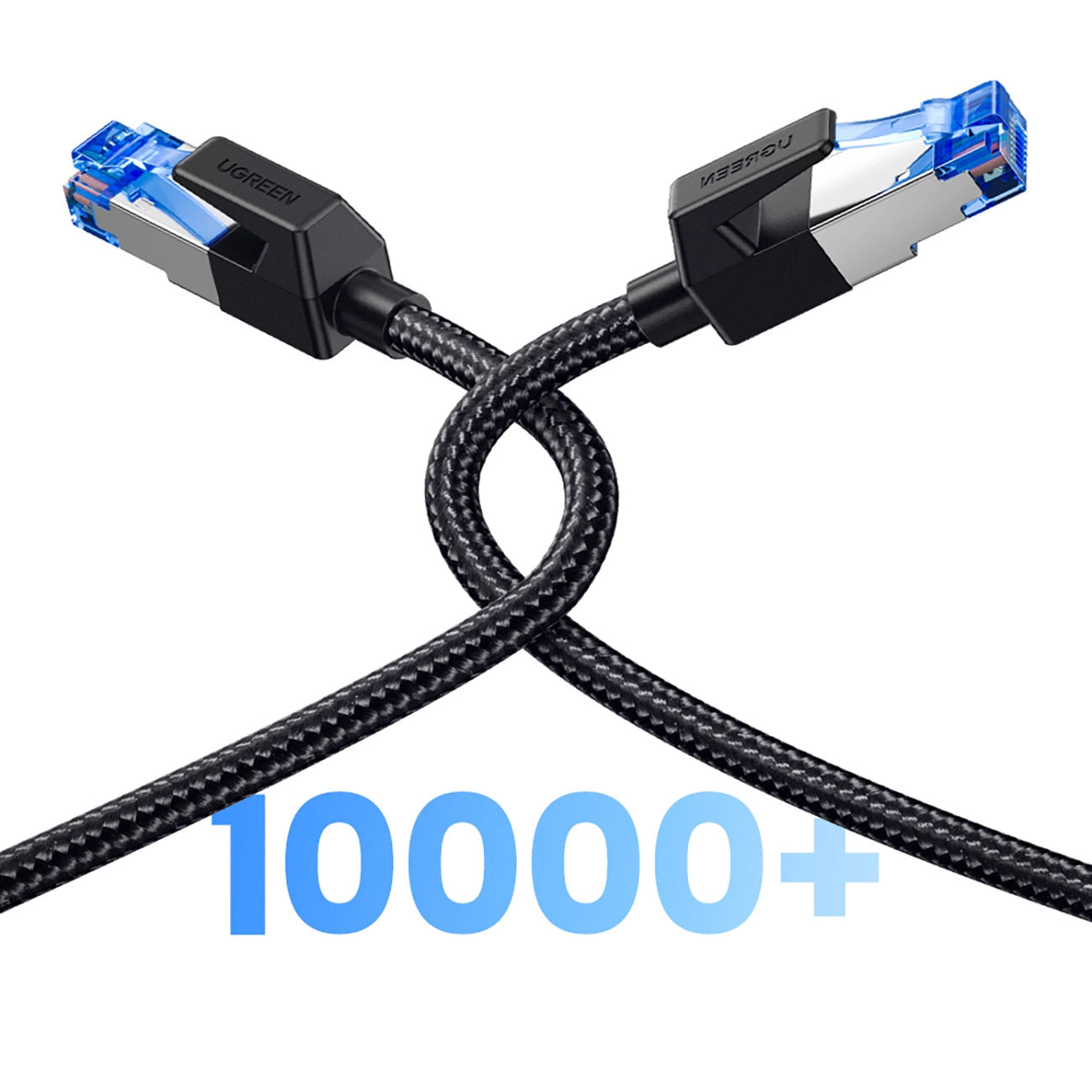 UGREEN NW153 Network Cable, UTP, Cat8, 1.5m, Black