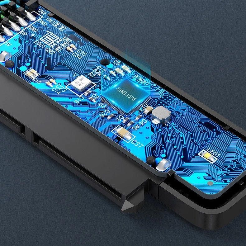 Kabel SATA UGREEN CM321, USB-A 3.0 - SATA 2.5inch, 0.5m, črn