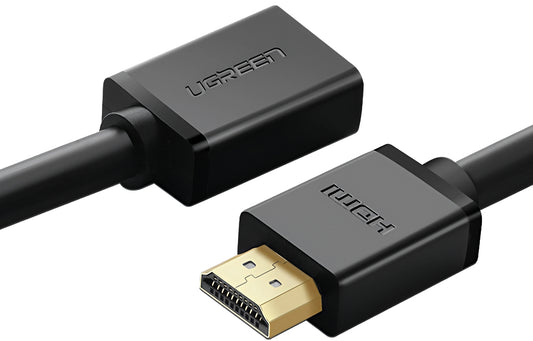 Podaljševalni video kabel UGREEN HD107, HDMI - HDMI, 4K, 3m, črn