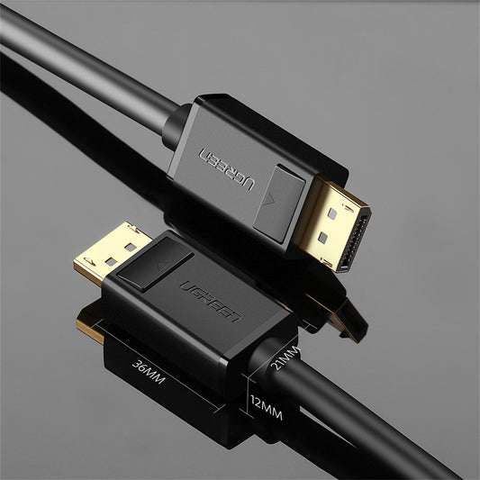 Video kabel UGREEN DP102, DisplayPort - DisplayPort, 4K, 2m, črn