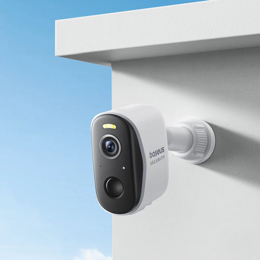 Nadzorna kamera Baseus N1, Wi-Fi, 2K, IP67, zunanja, komplet 2 kosa A00061900113-01